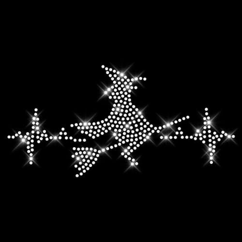 Glitzerdeals Bügelbilder Karneval Strass EKG Hexe auf Besen auf Herzlinie Aufbügler für Textilien Hexe Bügelmotiv Hexen Strass Bügelbild Hexe Glitzerdeals Bügelbilder Karneval Strass EKG Hexe auf Besen auf Herzlinie Aufbügler für Textilien Hexe Bügelmotiv Hexen Strass Bügelbild Hexe von Glitzerdeals