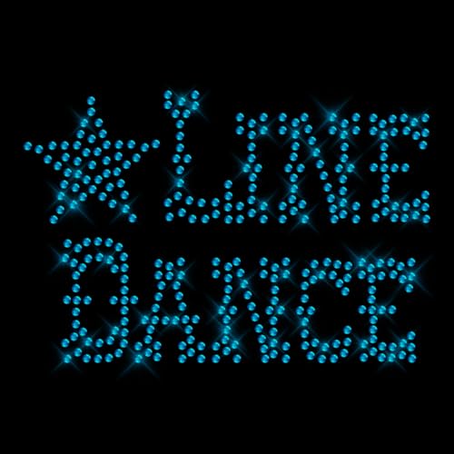 Glitzerdeals Bügelbilder Karneval Strass Line Dance Schriftzug Wunschfarbe Aufbügler für Textilien Line Dance Bügelmotiv Tanzen Strass Bügelbild Cowgirl hellblau Glitzerdeals Bügelbilder Karneval Strass Line Dance Schriftzug Wunschfarbe Aufbügler für Textilien Line Dance Bügelmotiv Tanzen Strass Bügelbild Cowgirl hellblau von Glitzerdeals
