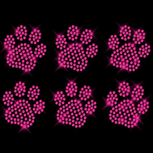 Glitzerdeals Bügelbilder Karneval Strass Pfoten gefüllt Set Aufbügler für Textilien Pfote Bügelmotiv Hundepfoten Strass Bügelbild Pfoten pink Glitzerdeals Bügelbilder Karneval Strass Pfoten gefüllt Set Aufbügler für Textilien Pfote Bügelmotiv Hundepfoten Strass Bügelbild Pfoten pink von Glitzerdeals