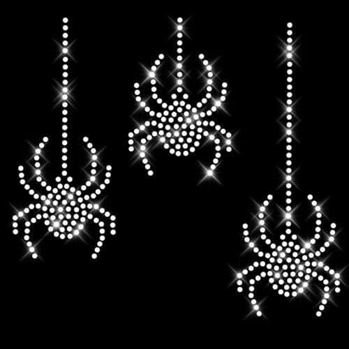 Glitzerdeals Bügelbilder Karneval Strass Spinne am Faden Halloween Aufbügler für Textilien Spinne Bügelmotiv Spinnen Strass Bügelbild Spinne Glitzerdeals Bügelbilder Karneval Strass Spinne am Faden Halloween Aufbügler für Textilien Spinne Bügelmotiv Spinnen Strass Bügelbild Spinne von Glitzerdeals