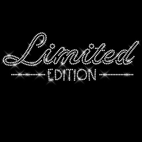 Glitzerdeals Bügelbilder Karneval Strass Sprüche Limited Edition Aufbügler für Textilien Sprüche Bügelmotiv Geburtstag Strass Bügelbild Sprüche von Glitzerdeals
