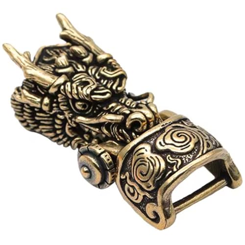 Glixoft Messing-Paracord-schnallen, Drachenkopf-Schnalle Für Selbst Gewebte Paracord-armbänder, Zubehör, Regenschirmseil, Schlüsselband, Perle Glixoft Messing-Paracord-schnallen, Drachenkopf-Schnalle Für Selbst Gewebte Paracord-armbänder, Zubehör, Regenschirmseil, Schlüsselband, Perle von Glixoft