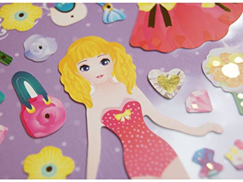 Aufkleber - Dress up Your Princess! - Glitzer Aufkleber - Dress up Your Princess! - Glitzer von Global Gift