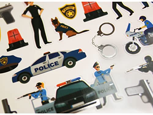 Aufkleber - Polizei und Zubehör - Gold Aufkleber - Polizei und Zubehör - Gold von Global Gift