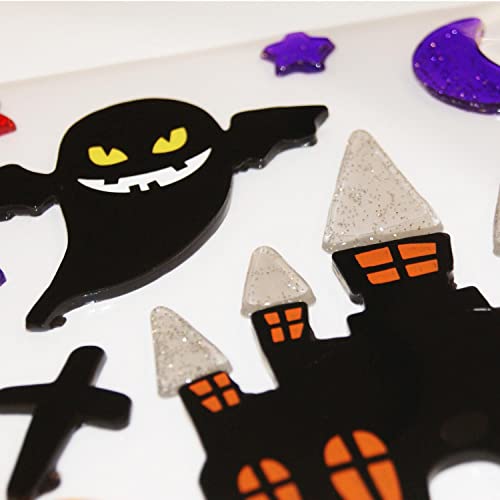 Global Gift Halloween Gel-Sticker - Spukschloss Global Gift Halloween Gel-Sticker - Spukschloss von Global Gift