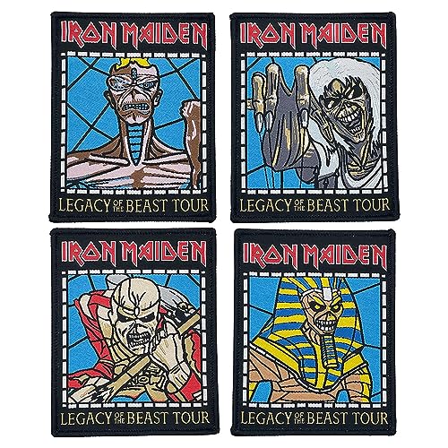 Iron Maiden Legacy of The Beast 2019 Tour Patch Set von Global Merchandising Services
