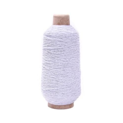 1 Rolle 0,5 mm x 600 m weiße, elastische Kordel, elastisches Nähgarn, Polyester, dehnbares Garn zum Nähen, Perlensticken 1 Rolle 0,5 mm x 600 m weiße, elastische Kordel, elastisches Nähgarn, Polyester, dehnbares Garn zum Nähen, Perlensticken von Globellapro