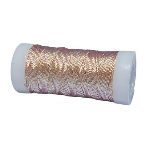 1 Rolle 42 Meter schillerndes Metallic-Häkelgarn, 0,4 mm, glitzernd, metallisches Khaki-Garn, Glitzer-Häkelgarn zum Stricken/Sticken/Nähen 1 Rolle 42 Meter schillerndes Metallic-Häkelgarn, 0,4 mm, glitzernd, metallisches Khaki-Garn, Glitzer-Häkelgarn zum Stricken/Sticken/Nähen von Globellapro