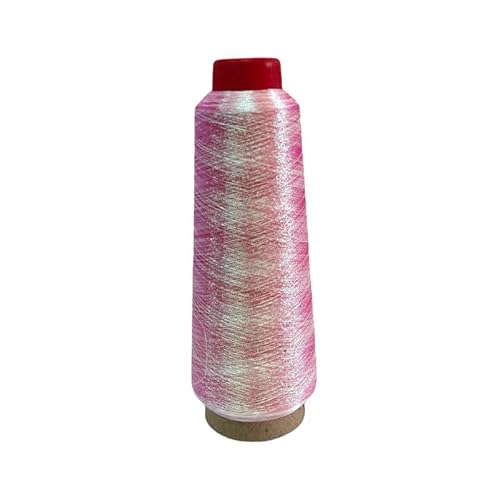 2200 m Metallic-Glitzer-Polyester-Nähgarn, schillerndes Stickgarn für Nähmaschine, Kreuzstich, 4302 2200 m Metallic-Glitzer-Polyester-Nähgarn, schillerndes Stickgarn für Nähmaschine, Kreuzstich, 4302 von Globellapro
