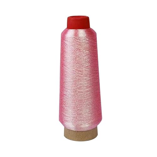 2200 m Metallic-Glitzer-Polyester-Nähgarn, schillerndes Stickgarn für Nähmaschine, Kreuzstich, 4322 von Globellapro