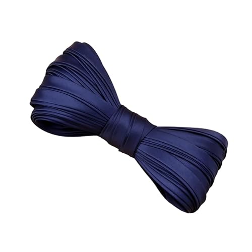 5 m dunkelblaue Satin-Paspelbordüre 0,8 cm breit Paspelband zum Nähen von Stoffkanten 5 m dunkelblaue Satin-Paspelbordüre 0,8 cm breit Paspelband zum Nähen von Stoffkanten von Globellapro