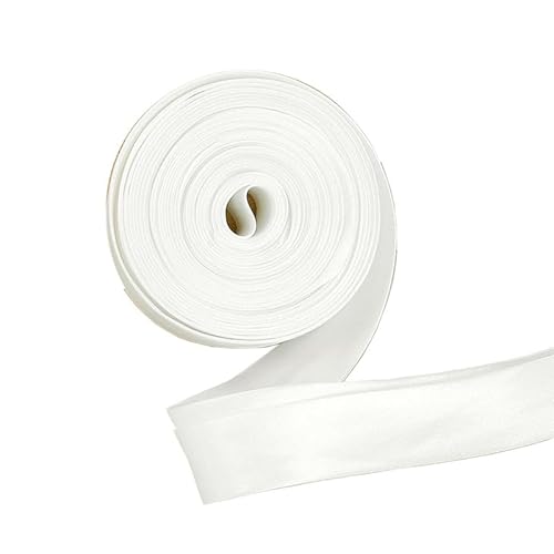 5 m weiße Satin-Paspelbordüre 2,5 cm breit Paspelband zum Nähen von Stoffkanten 5 m weiße Satin-Paspelbordüre 2,5 cm breit Paspelband zum Nähen von Stoffkanten von Globellapro