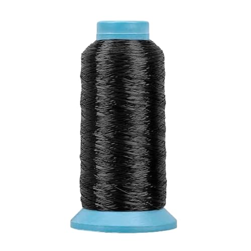 5000 Meter starkes, gebundenes Nylonfaden, 0,1 mm breit, schwarzes Nylon-Nähgarn für Polstermöbel 5000 Meter starkes, gebundenes Nylonfaden, 0,1 mm breit, schwarzes Nylon-Nähgarn für Polstermöbel von Globellapro