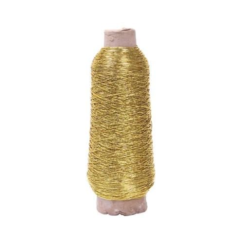 Elastisches Nähgarn, Polyester, dehnbar, zum Nähen, Perlenstickerei, 0,6 mm x 300 m, Hellgold, Metallic, 1 Rolle Elastisches Nähgarn, Polyester, dehnbar, zum Nähen, Perlenstickerei, 0,6 mm x 300 m, Hellgold, Metallic, 1 Rolle von Globellapro