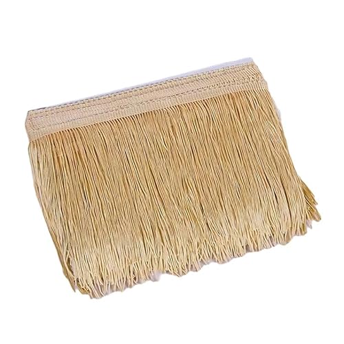 Fransenband aus Polyester, 10 cm breit, zum Nähen, Basteln, goldfarben, 10 m Fransenband aus Polyester, 10 cm breit, zum Nähen, Basteln, goldfarben, 10 m von Globellapro