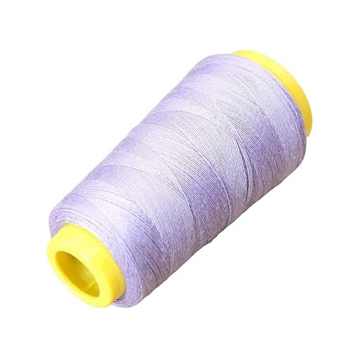 Polyester-Nähgarn, Spule, Jeansgarn, hellviolett, für alle Nähzwecke, Hand und Maschine, 500 m, 20S/3 von Globellapro
