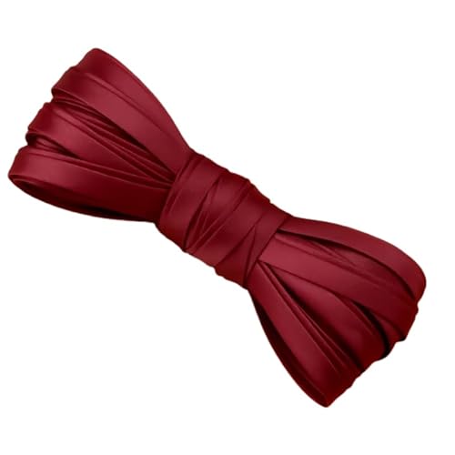 Satin-Paspelband, 5 m, 0,8 cm breit, Schrägband zum Nähen, Stoffkanten, Rot Satin-Paspelband, 5 m, 0,8 cm breit, Schrägband zum Nähen, Stoffkanten, Rot von Globellapro