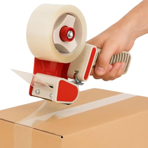 Abroller für Verpackungsklebeband, professioneller manueller Klebebandabroller mit Spannungsregler Abroller für Verpackungsklebeband, professioneller manueller Klebebandabroller mit Spannungsregler von Globly