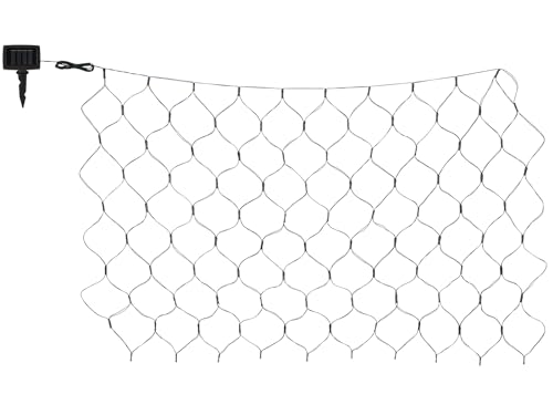 Solar Lichternetz für Außen mit 100 LEDs, 90 x 110cm Solar Lichternetz für Außen mit 100 LEDs, 90 x 110cm von GLOBO