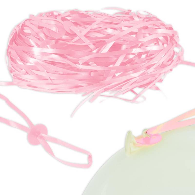 Ballonbänder mit Schnellverschluss, 100er Pack, rosa von Globos Europe BV