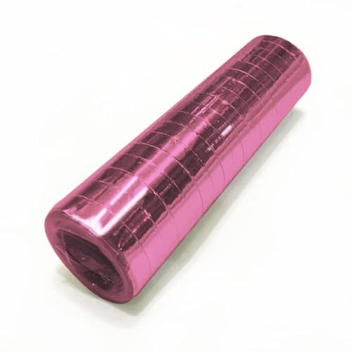 Glitzer Luftschlangen rosa metallic von Globos
