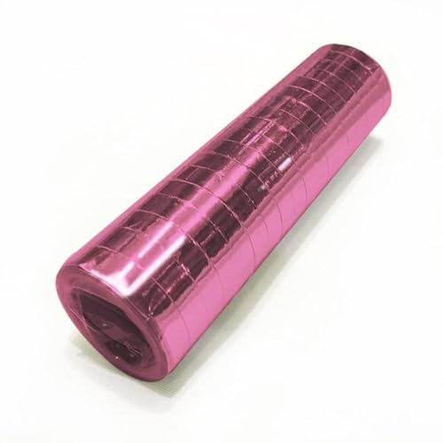 Glitzer Luftschlangen rosa metallic von Globos