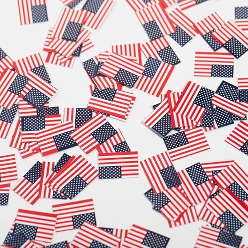 Globos Konfetti USA 150 Stück Hochzeit, Geburtstag, Amerikanisches Design, rot, weiß, blau, Papier Globos Konfetti USA 150 Stück Hochzeit, Geburtstag, Amerikanisches Design, rot, weiß, blau, Papier von Globos