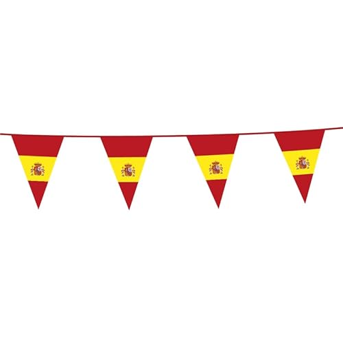 Globos Spanien Wimpelkette 10m Globos Spanien Wimpelkette 10m von Globos