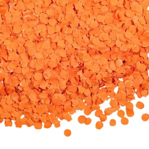 Globos konfetti 100 Gramm 1 cm Papier orange Globos konfetti 100 Gramm 1 cm Papier orange von Globos