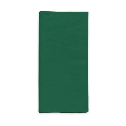 Papier Tischdecke grün dunkelgrün 120 x 180 cm Einwegtischdecke von Globos
