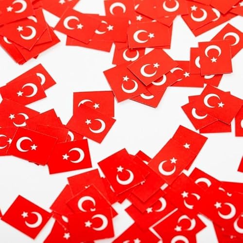 Globos Konfetti Türkei 150 Stück - Rot, Papier, Hochzeit, Geburtstag Globos Konfetti Türkei 150 Stück - Rot, Papier, Hochzeit, Geburtstag von Globos