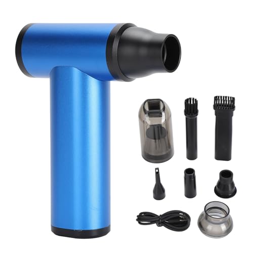 Glomora Cordless Air Duster 110000 U/min leistungsstarke Turbofan USB wiederaufladbare tragbare Handheld Electric Air Blower für Heimauto -Tastatur von Glomora
