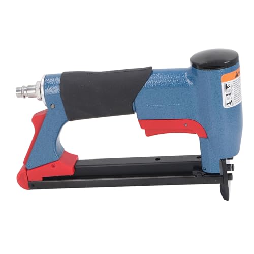 Glomora Pneumatischer Tacker FS8016, PVC 45, Stahl, 6–16 mm Nägel, 21–140 Nägel Kapazität, Polsterhefter für Holzbearbeitung, Baustelle, 1/4 Zoll bis 5/8 Zoll Glomora Pneumatischer Tacker FS8016, PVC 45, Stahl, 6–16 mm Nägel, 21–140 Nägel Kapazität, Polsterhefter für Holzbearbeitung, Baustelle, 1/4 Zoll bis 5/8 Zoll von Glomora