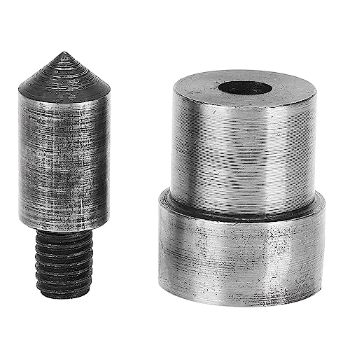 Glomora Stahl-Stanzform, Hohllocher, Gürtelstanzwerkzeug für handgefertigtes DIY-Lederhandwerk, Lederlocher, 2 Stück, 1,5–16 mm, 45# (2.0 mm) von Glomora