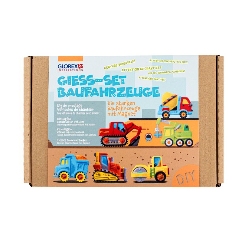 Bastelset Baufahrzeug gießen Bastelset Baufahrzeug gießen von Glorex