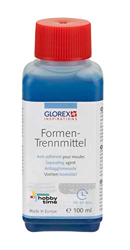 GLOREX 6 2407 445 - Formentrennmittel, 100 ml, wasserlöslich, schützt die Formen beim Ausgießen vor dem Polyesterharz von Glorex
