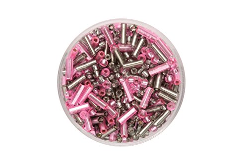 GLOREX 6 5226 014 Rocailles Stifte Mix 6mm,17 g, Glas, Mehrfarbig, 4.3 x 4.3 x 1.7 cm GLOREX 6 5226 014 Rocailles Stifte Mix 6mm,17 g, Glas, Mehrfarbig, 4.3 x 4.3 x 1.7 cm von GLOREX