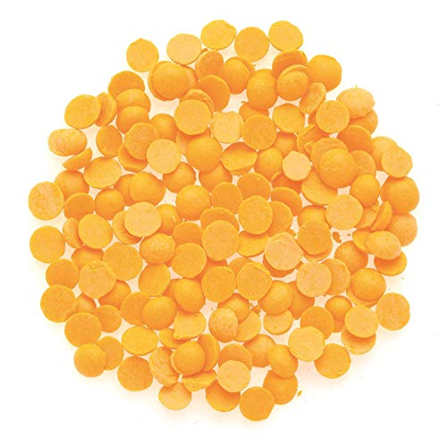 GLOREX 6 8613 200 - Wachsfarbe gelb, in Pastillenform, 5 g, hochkonzentrierte Qualität, zum Färben von Kerzenwachs und Kerzengel bei der Kerzenherstellung von Glorex