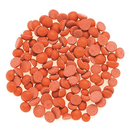 GLOREX 6 8613 201 - Wachsfarbe orange, in Pastillenform, 5 g, hochkonzentrierte Qualität, zum Färben von Kerzenwachs und Kerzengel bei der Kerzenherstellung von Glorex