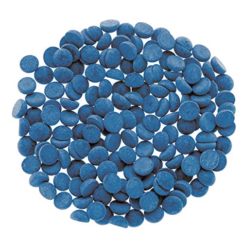 GLOREX 6 8613 205 - Wachsfarbe blau, in Pastillenform, 5 g, hochkonzentrierte Qualität, zum Färben von Kerzenwachs und Kerzengel bei der Kerzenherstellung von Glorex