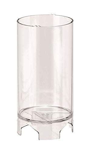 GLOREX 6 9731 001 - Kerzengießform für zylindrische Stumpenkerzen, ca. 6,2 x 10,7 cm groß, aus hochwertigem Polycarbonat gefertigt von Glorex
