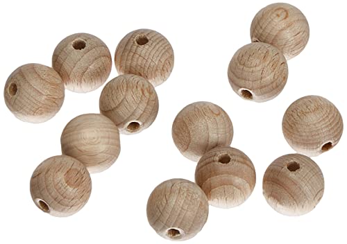 GLOREX Rohholzkugel 18St, Holz, Natur, 11 x 8.5 x 1 cm GLOREX Rohholzkugel 18St, Holz, Natur, 11 x 8.5 x 1 cm von GLOREX