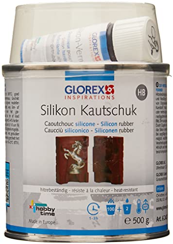 Glorex 6 2407 407 - Silikon Kautschuk RTV HB, hitzebeständig, 500 g Abformmasse Glorex 6 2407 407 - Silikon Kautschuk RTV HB, hitzebeständig, 500 g Abformmasse von GLOREX