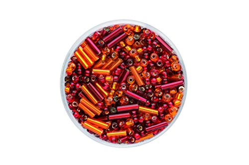 GLOREX 6 5806 056 Rocailles Plus Stifte Mix 6 mm,17 g, Glas, Mehrfarbig, 4.3 x 4.3 x 1.7 cm GLOREX 6 5806 056 Rocailles Plus Stifte Mix 6 mm,17 g, Glas, Mehrfarbig, 4.3 x 4.3 x 1.7 cm von GLOREX