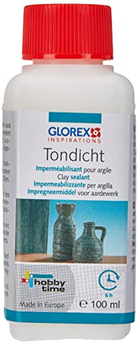 GLOREX 6 8079 50 - Tondicht 100 ml, 1-Komponenten Versiegelung, verschließt die Poren und verhindert ein Durchdringen von Wasser von Glorex