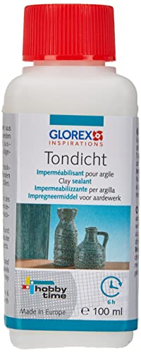 GLOREX 6 8079 50 - Tondicht 100 ml, 1-Komponenten Versiegelung, verschließt die Poren und verhindert ein Durchdringen von Wasser von GLOREX