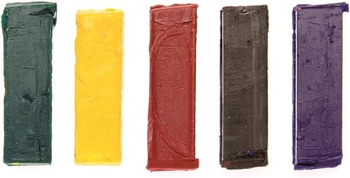 Glorex 6 8613 1 Set Wachsfarbe, 35 x 6 x 10 mm, 5 Stück, Mehrfarbig, One Glorex 6 8613 1 Set Wachsfarbe, 35 x 6 x 10 mm, 5 Stück, Mehrfarbig, One von GLOREX