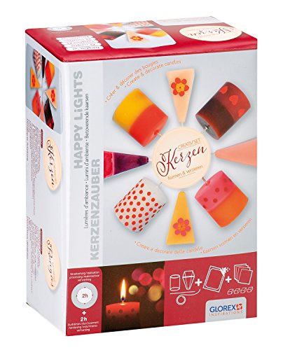 GLOREX 6 8650 102 - Kreativset zum Formen und Verzieren von Kerzen, Komplettset zum Kerzengießen, tolle kreative Geschenkidee GLOREX 6 8650 102 - Kreativset zum Formen und Verzieren von Kerzen, Komplettset zum Kerzengießen, tolle kreative Geschenkidee von Glorex