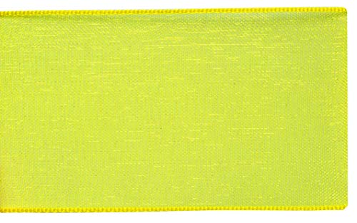 GLOREX Band, Organza, Gelb, 8.5 x 8.5 x 1.2 cm GLOREX Band, Organza, Gelb, 8.5 x 8.5 x 1.2 cm von GLOREX