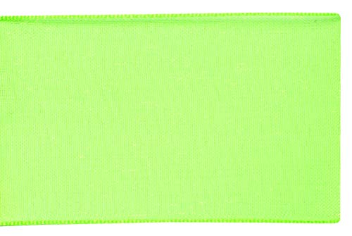 GLOREX Band, Organza, Hellgrün, 8.5 x 8.5 x 1.2 cm von GLOREX